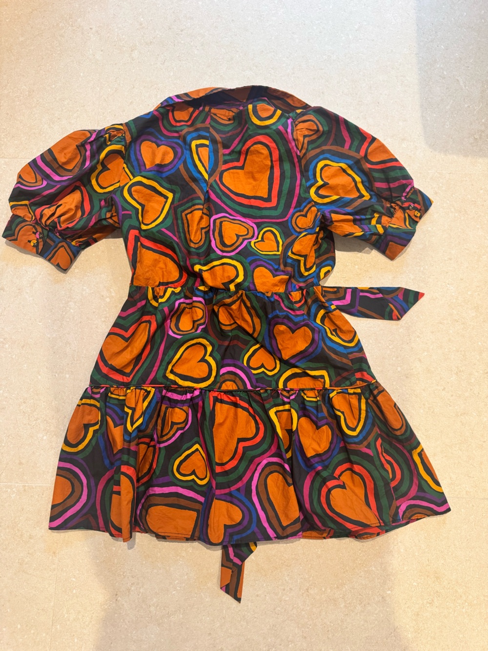 FARM Rio Short-Sleeve Bow-Front Mini Dress - Picture 10 of 12